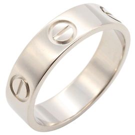 Anillo Love de Cartier en oro blanco de 18K
