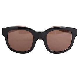 Emmanuelle Khanh Sonnenbrille aus Kunststoff Schwarz
