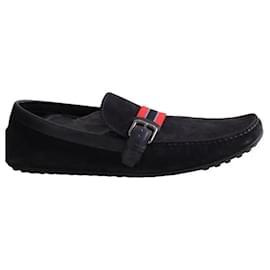 Mocassini Louis Vuitton Blu Navy Scamosciato Taglia 44