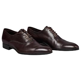 Scarpe stringate Dior in pelle marrone