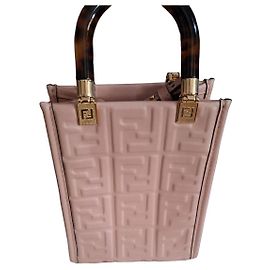 Fendi Mini Sunshine Bag Pink Leather