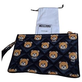 Moschino Pochette Teddy Bear in pelle trapuntata