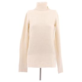 Beiger Rollkragenpullover aus Wolle - Saint Laurent