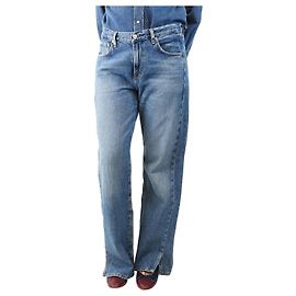 Citizens of Humanity Blaue Jeans mit weitem Bein - Größe UK 10