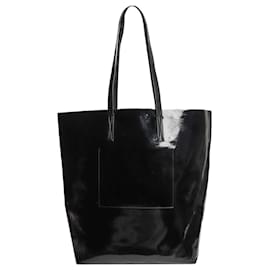 Borsa tote in finta pelle nera - Marni
