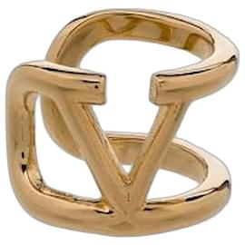 Ear cuff VLogo Valentino in metallo dorato