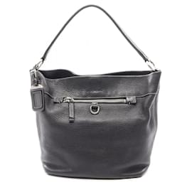 Borsa a mano in pelle nera Prada