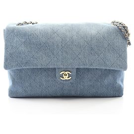 Bolso Chanel Jumbo Matelassé Denim