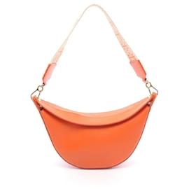 Piccola borsa a tracolla in pelle Loewe Luna