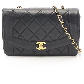 Borsa a Spalla Chanel Matelassé Diana Flap