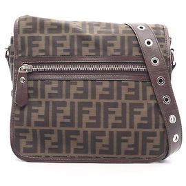 Borsa a Spalla Fendi Zucca