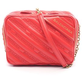 Borsa a tracolla Balenciaga Blanket Reporter XS