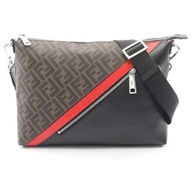 Borsa a Spalla Fendi Zucca