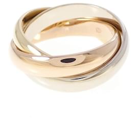 Cartier Trinity Ring aus 18K Rosé Weiß und Gelbgold