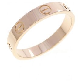 Anello Mini Love di Cartier in oro rosa 18K