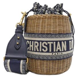 Christian Dior DIOR OBLIQUE Korbflechtende Schultertasche M7600CMVO