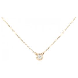 Collana Tiffany & Co. By the Yard 0.10 CT in oro rosa