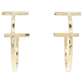 Orecchini a cerchio T Wire Medium di Tiffany & Co.