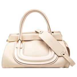 Borsa Everston in pelle marrone media Chloé