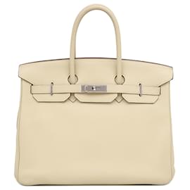 Hermès Brown Clemence Birkin Retourne 35
