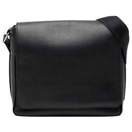 Louis Vuitton Blue Taiga Roman PM