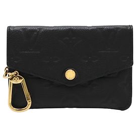 Louis Vuitton Black Monogram Empreinte Key Pouch