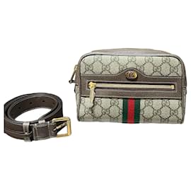Borsa a tracolla e cintura Ophidia Gucci