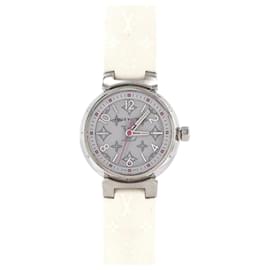 Louis Vuitton Tambour Monogram QA115 Quarz-Uhr