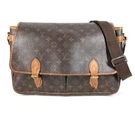 Borsa a tracolla Louis Vuitton Monogram Gibecière GM Flap