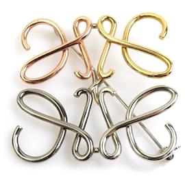 Spilla in metallo multicolore Loewe
