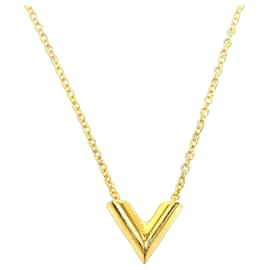 Collana Louis Vuitton Essential V in metallo