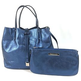 Tiffany & Co. Metallic Logo Handtasche