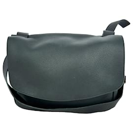  The Row Mail Small Shoulder Bag in Olive Calf Leather - The row
