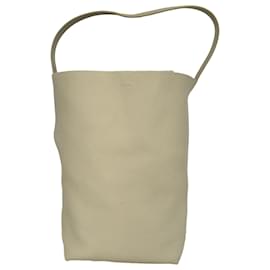  The Row Large N/S Park Tote Bag in Cream Calf Leather - The row