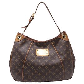 Borsa Louis Vuitton Monogram Galliera PM in tela rivestita marrone