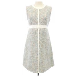Louis Vuitton Stardust Lurex Tweed A-Linien-Kleid