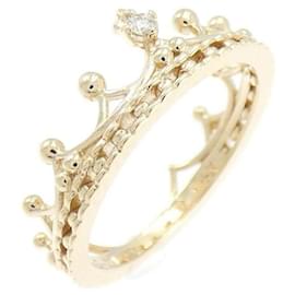 NOJESS K10 Yellow Gold Diamond Pinky Ring - Autre Marque