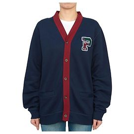 Ralph Lauren Cardigã de fleece para crianças NAVY
