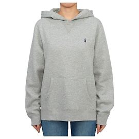 Ralph Lauren Kids Fleece-Kapuzenpullover GREY HTR (Größe für Erwachsene verfügbar)