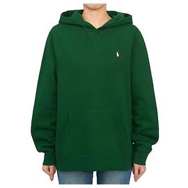Ralph Lauren Fleece-Kapuzenpullover für Kinder GRÜN (Kann von Erwachsenen getragen werden)