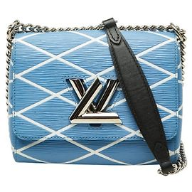 Bolsa de ombro com corrente Louis Vuitton Epi Maltage Twist PM