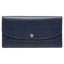 Louis Vuitton Epi Portefeuille Emilie Long Wallet