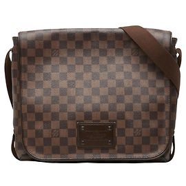 Borsa a tracolla Louis Vuitton Damier Brooklyn MM