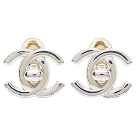 Orecchini vintage Chanel Coco Mark Turnlock