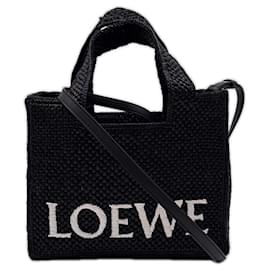 Borsa a mano Loewe Raffia Font Tote Small