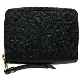 Louis Vuitton Monogram Empreinte Zippy Coin Purse Noir