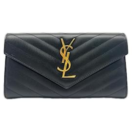 Portefeuille Cassandra Large Flap Yves Saint Laurent