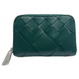 Bottega Veneta Intrecciato Zippered Coin Purse