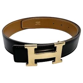 Hermès Hermes Reversibler Gürtel Constance H aus Leder