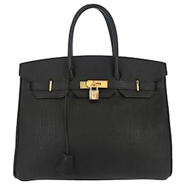 Hermes Birkin Black Togo con Gold Hardware 35 - Hermès